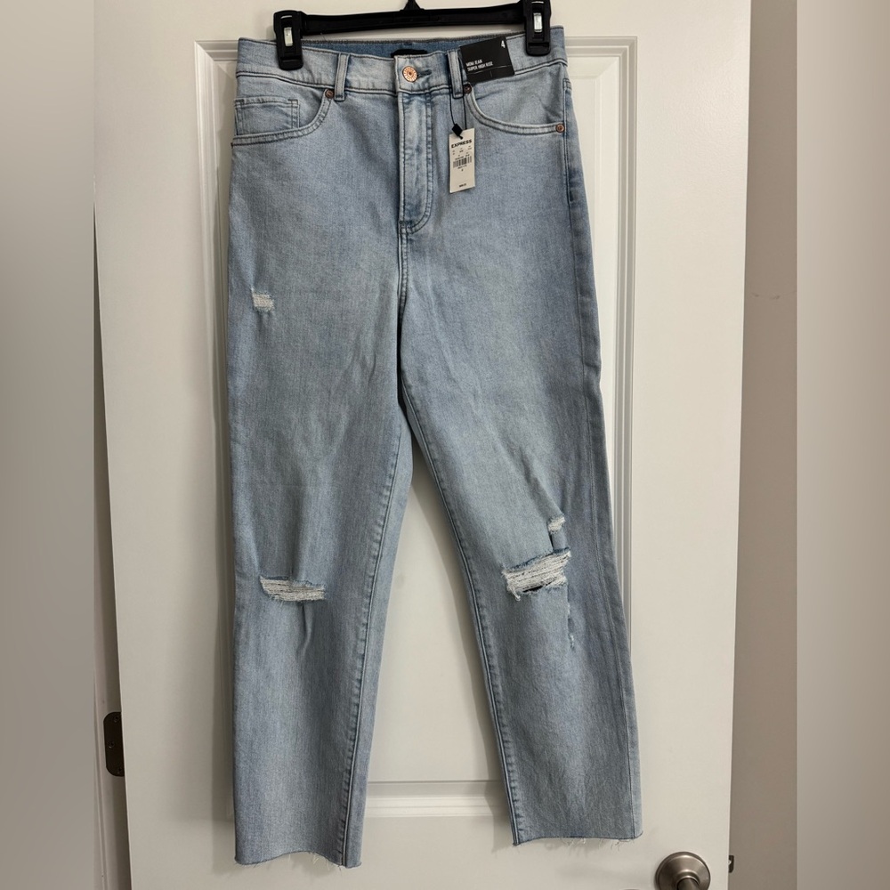 Express Mom Jean Super High Rise